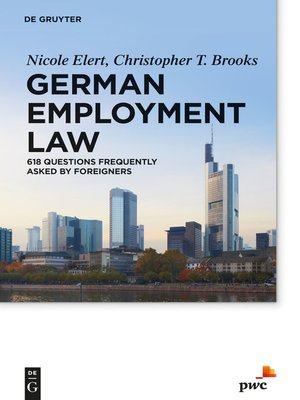 cover image of German Employment Law